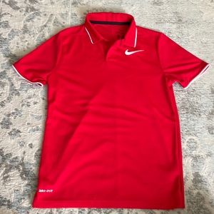 Nike, Boys, Golf polo shirt sleeve, Size M, Like new